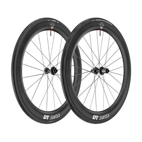 DT Swiss ARC 1100 DICUT DB 55mm carbon WTS wheels disc tubeless-ready with Continental tires 2026